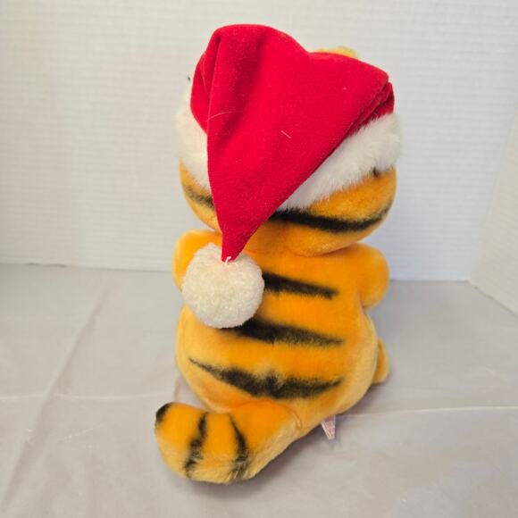 Vintage Dakin Garfield Plush Letter to Santa Hat Stuffed Animal Cat 1981 9" - Picture 6 of 15